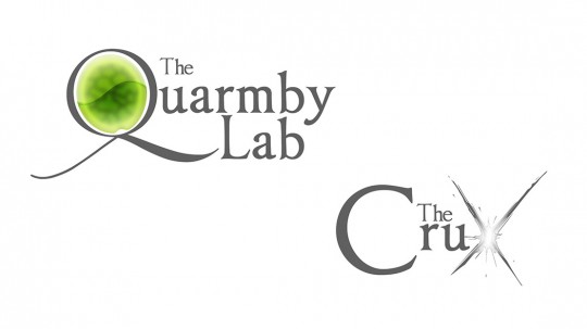The Quarmby Lab and The Crux Logos